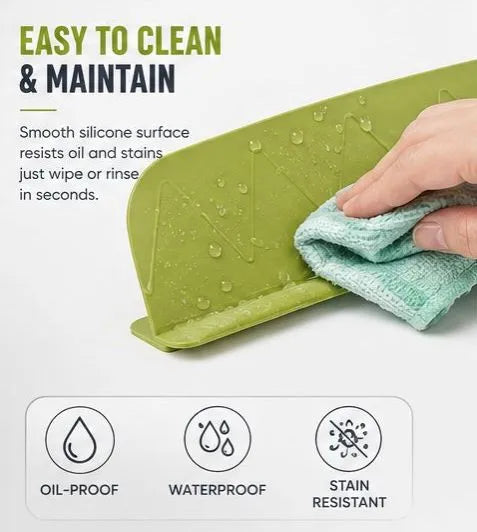 Portable Sink Splash Guard – Reusable Water Splash Barrier for Kitchen & Bathroom Sinks